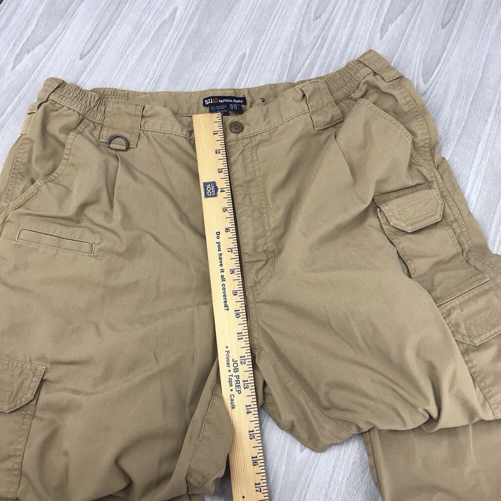 5.11 Tactical Pants Men's Size: 38‎ Khaki cargo pants - Picture 10 of 12